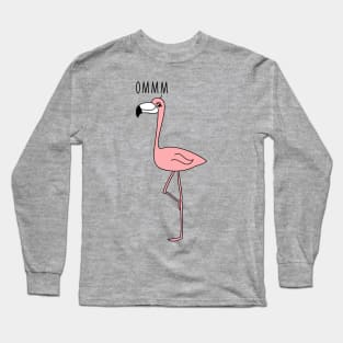 Funny yoga flamingo Long Sleeve T-Shirt